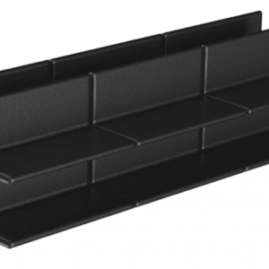 Угловой соединитель NanoWood L 3D 225х30 мм, Черный