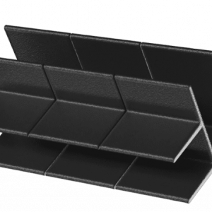Угол NanoWood Eco пластиковый 150х25 мм, Черный