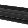 Угол NanoWood Eco пластиковый 250х25 мм, Черный