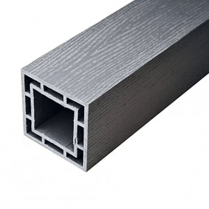 Столб из ДПК NanoWood WOOD, Графит