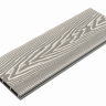 Террасная доска пустотелая ДПК NanoWood Nature 3D (20мм) Серый Террасная доска пустотелая ДПК NanoWood Nature 3D (20мм) Серый