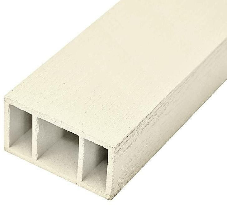 Брус из ДПК NanoWood WOOD, Слоновая кость Брус из ДПК NanoWood WOOD, Слоновая кость