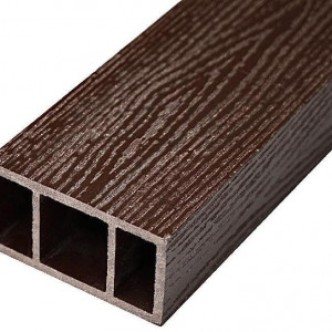 Брус из ДПК NanoWood WOOD, Шоколад Брус из ДПК NanoWood WOOD, Шоколад