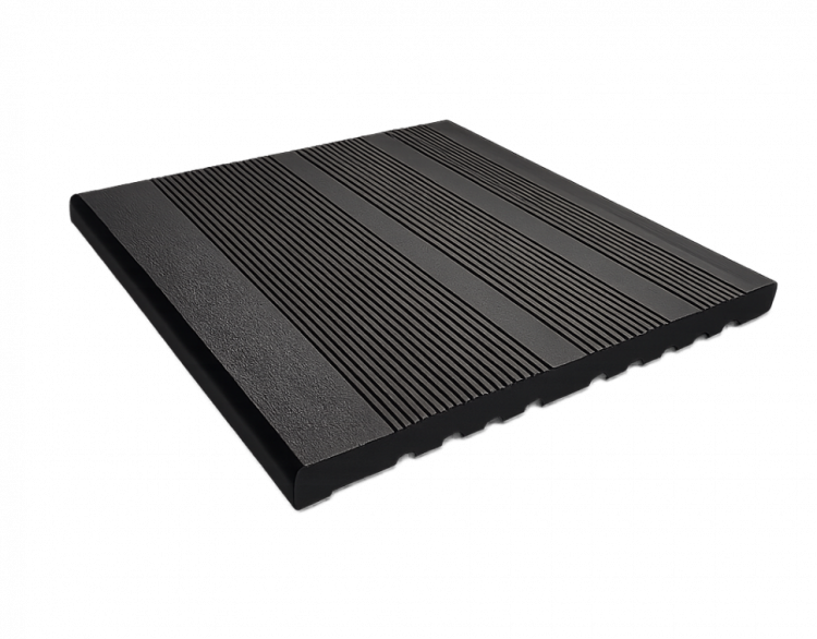 Ступень полнотелая ДПК NanoWood Лайт 320х20 Антрацит Ступень полнотелая ДПК NanoWood Лайт 320х20 Антрацит