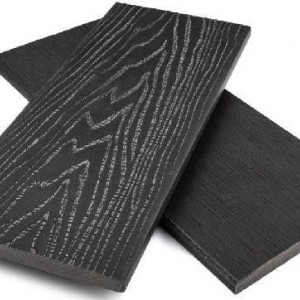 Заборная доска ДПК цельная NanoWood цвет Антрацит