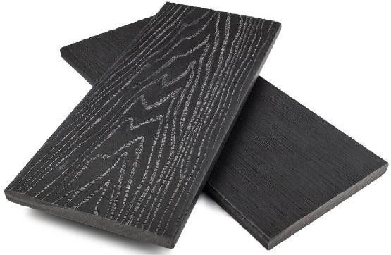 Заборная доска ДПК цельная NanoWood цвет Антрацит