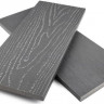 Полнотелая заборная доска ДПК NanoWood Серый