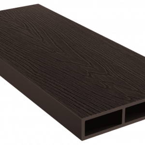 Грядка ДПК NanoWood 150х25 мм для клумб и цветочниц, Венге