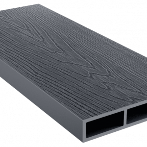 Грядка ДПК NanoWood 150х25 мм для клумб и цветочниц, Серый