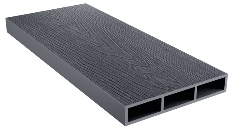 Грядка ДПК NanoWood 150х25 мм для клумб и цветочниц, Серый Грядка ДПК NanoWood 150х25 мм для клумб и цветочниц, Серый