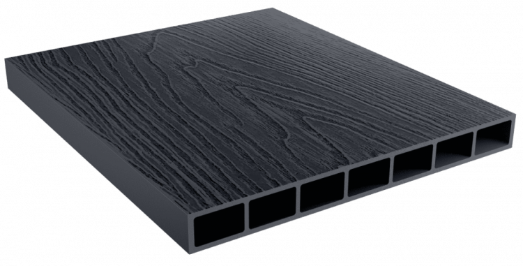 Высокие грядки из ДПК NanoWood 300х30 мм, Серый