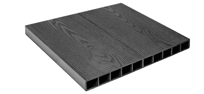 Грядка ДПК NanoWood 450х35 мм для рассады или микрозелени, Серый