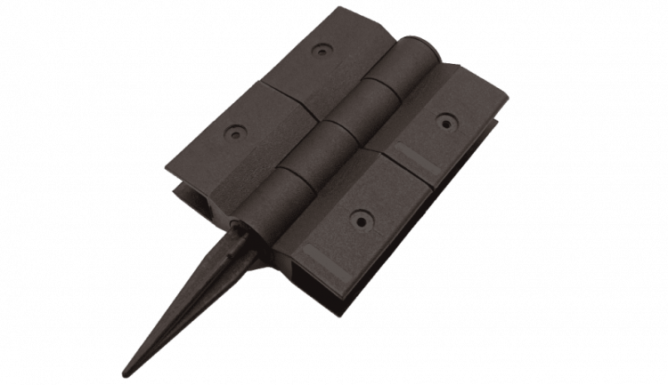Шарнир NanoWood пластиковый поворотный 150х25 мм, Коричневый Шарнир NanoWood пластиковый поворотный 150х25 мм, Коричневый