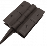 Шарнир NanoWood пластиковый поворотный 150х25 мм, Коричневый Шарнир NanoWood пластиковый поворотный 150х25 мм, Коричневый