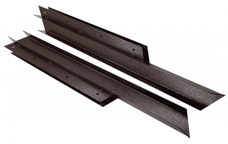 Угол NanoWood металлический для грядки 300 мм, Коричневый Угол NanoWood металлический для грядки 300 мм, Коричневый